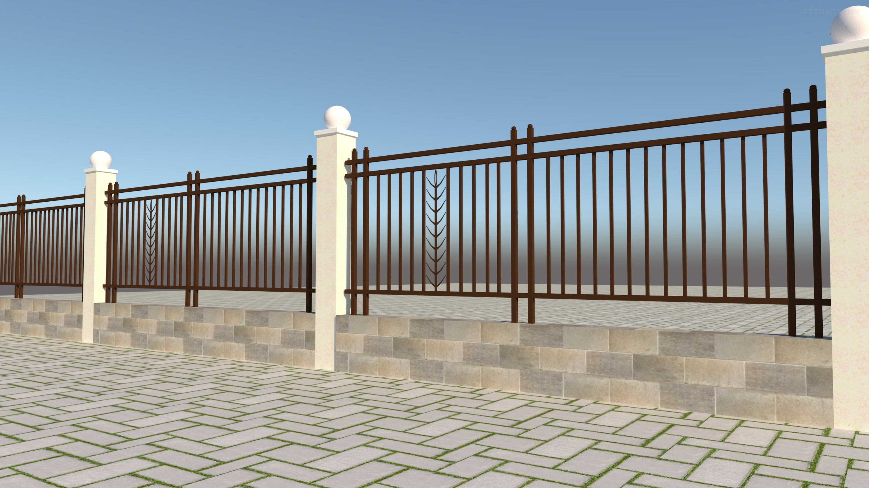 连州铁路防护栅栏河源污水处理厂围墙栏杆